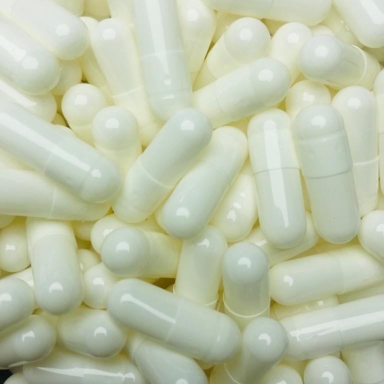 پوکه خالی ژلاتینی سفید - 250 میل (سایز یک) 130 هزار عددی رنگ سفید