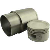 خرید بوش و پیستون پژو 405 XU7 ایساکو با گژن پین بدون رینگ دست چهار عددی 410700799 | اتوموبی