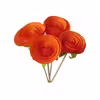 گل مصنوعی مدل رز ژولیت کد MK81 مجموعه 4 عددی