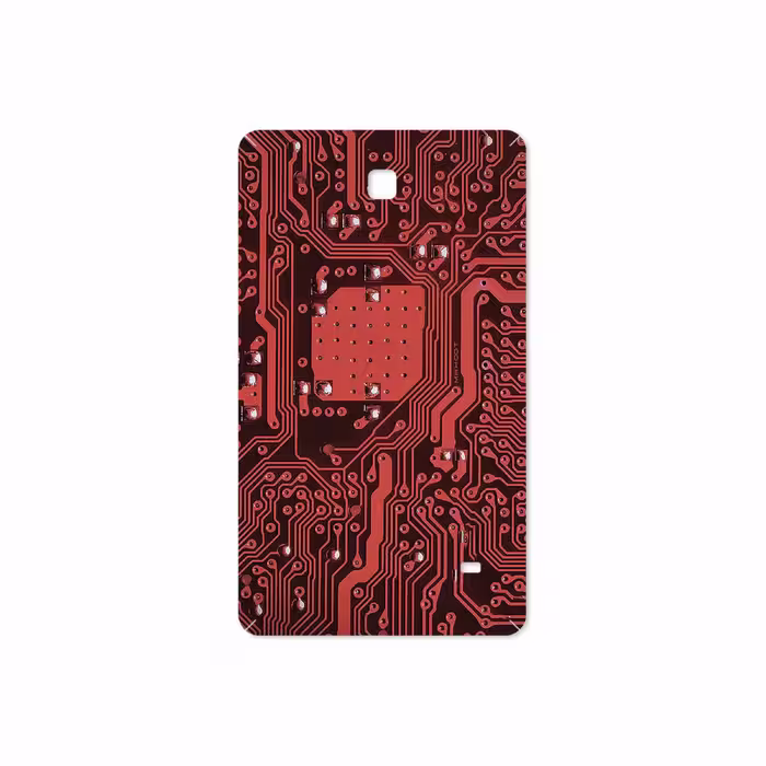 برچسب پوششی ماهوت مدل Red Printed Circuit Board مناسب برای تبلت سامسونگ Galaxy Tab 4 7.0 2014 T230