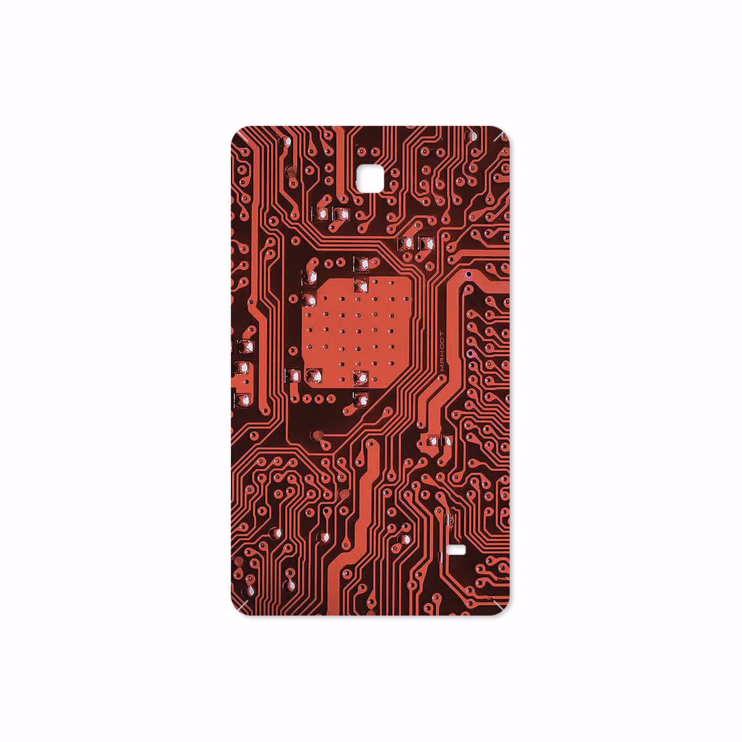 برچسب پوششی ماهوت مدل Red Printed Circuit Board مناسب برای تبلت سامسونگ Galaxy Tab 4 7.0 2014 T230