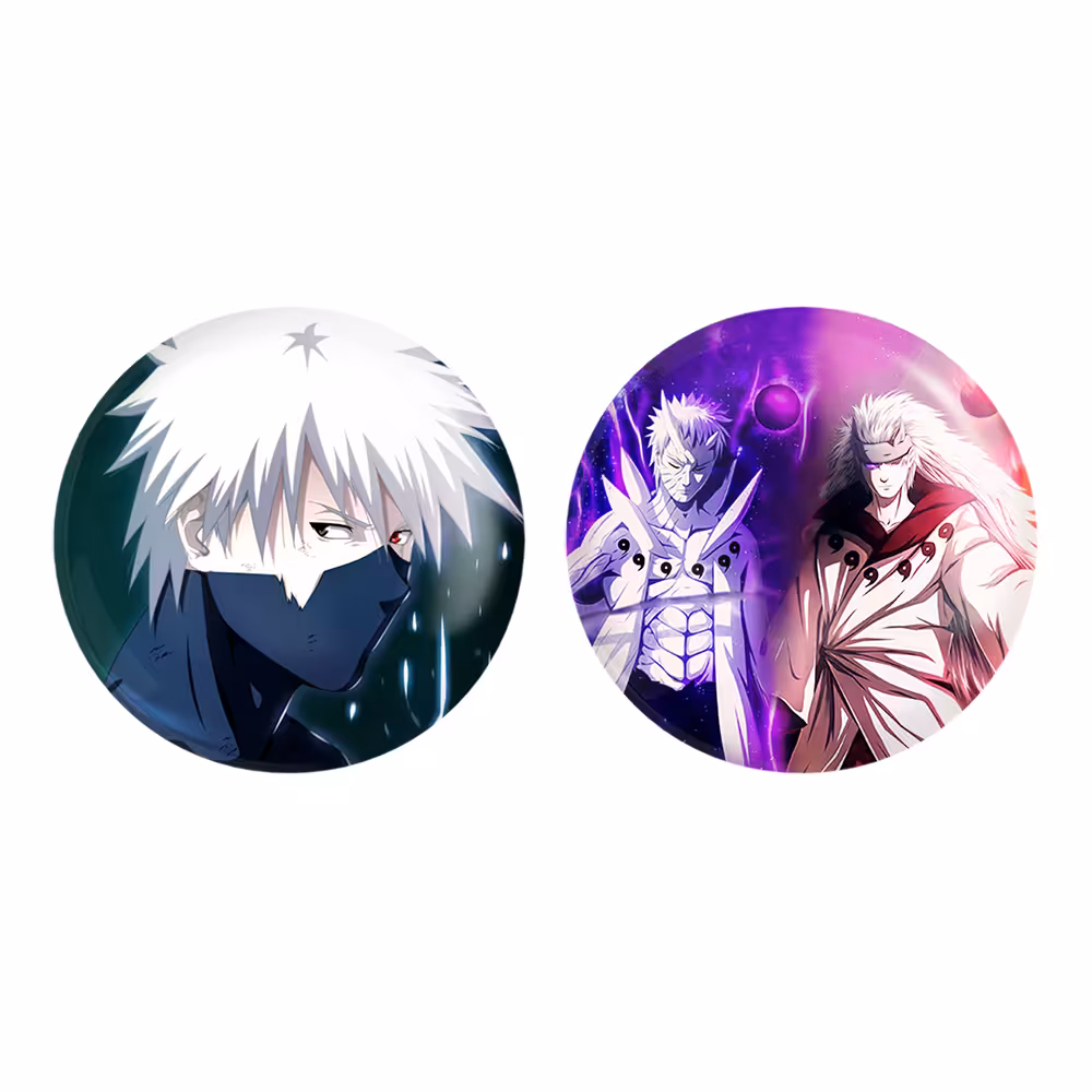 پیکسل خندالو مدل کاکاشی هاتاکه و مادارا و اوبیتو انیمه ناروتو کد 1126111265 مجموعه 2 عددی