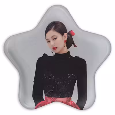 پیکسل خندالو طرح جنی گروه بلک پینک مدل ستاره ای کد 3569