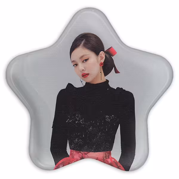 پیکسل خندالو طرح جنی گروه بلک پینک مدل ستاره ای کد 3569