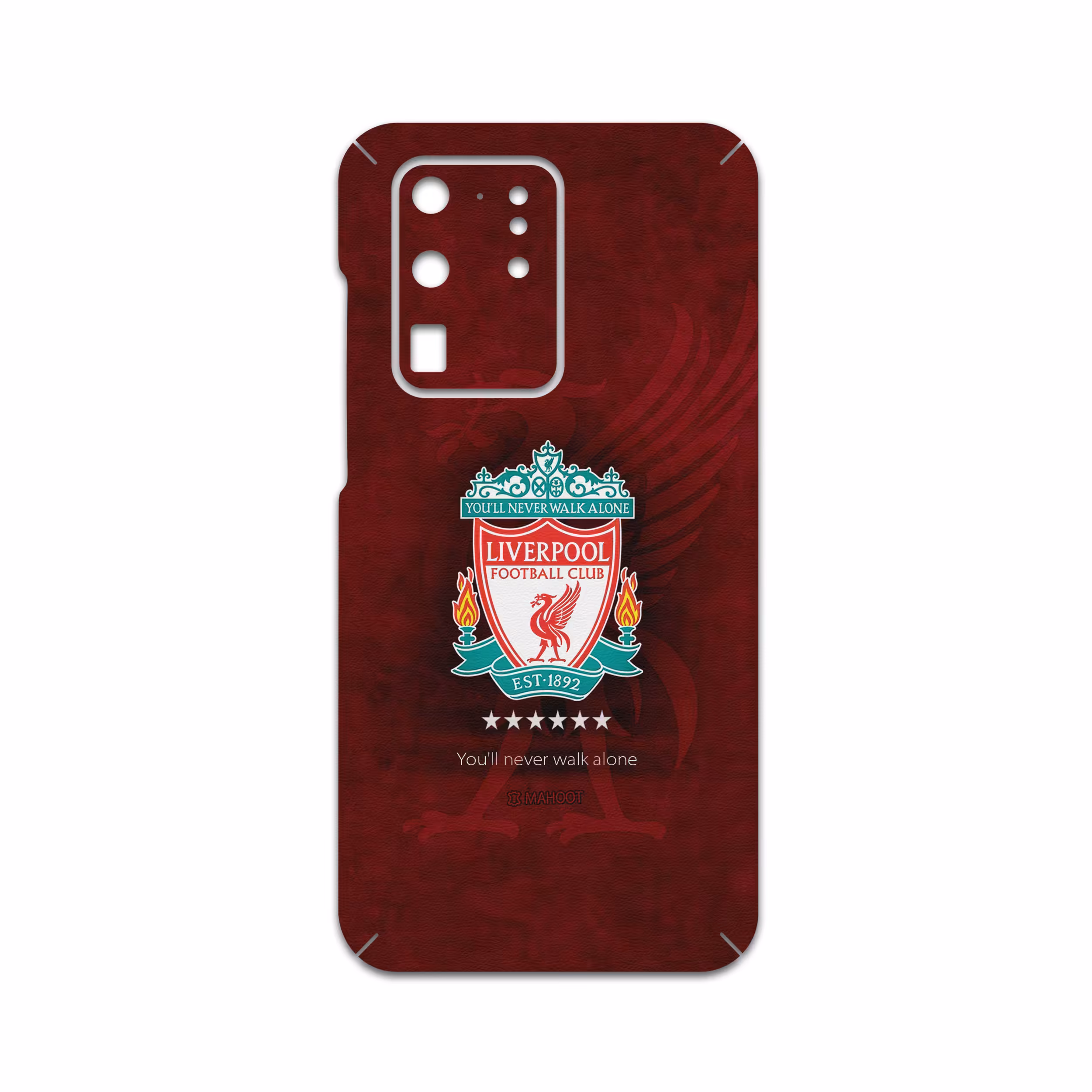 برچسب پوششی ماهوت مدل Liverpool-FC مناسب برای گوشی موبایل سامسونگ Galaxy S20 Ultra