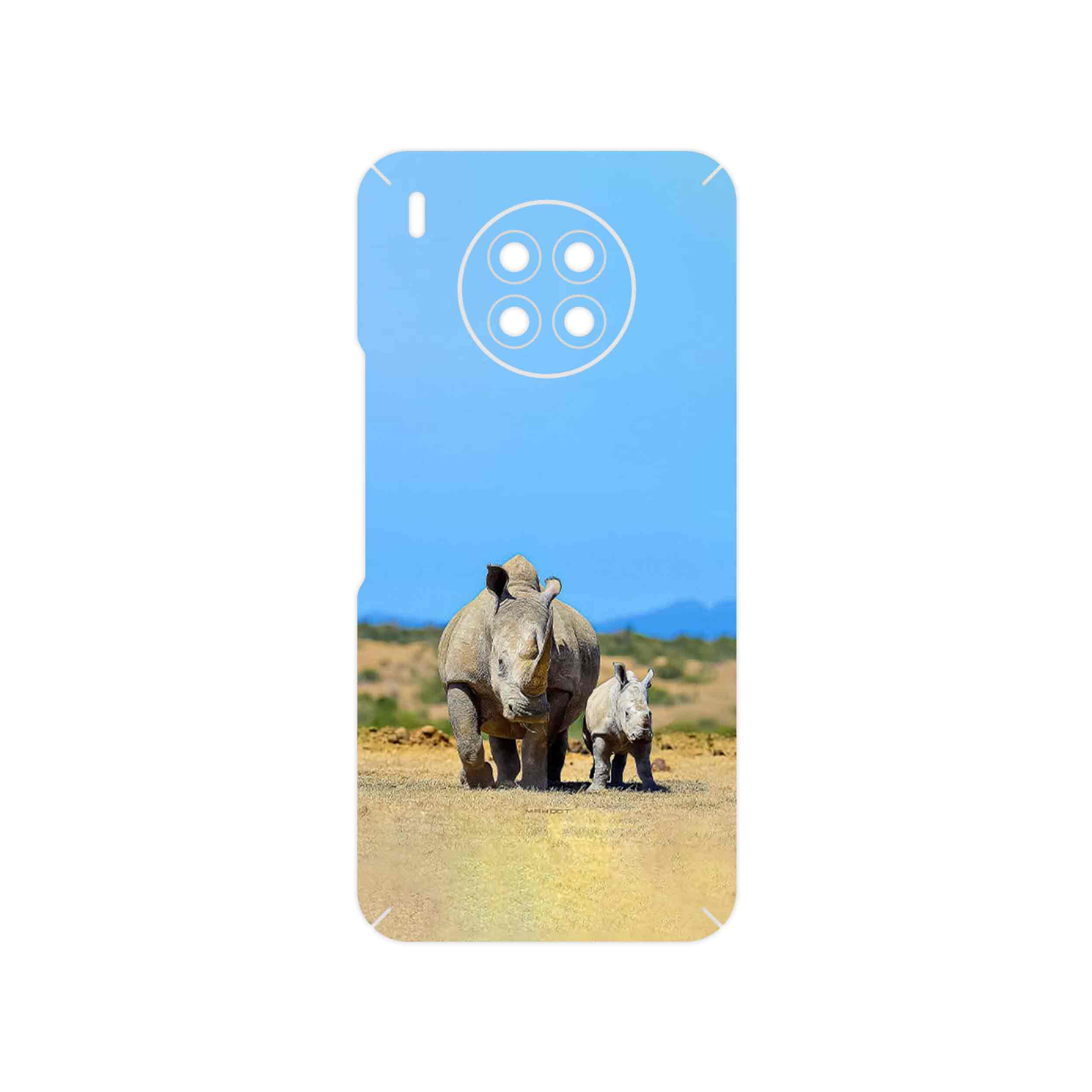برچسب پوششی ماهوت مدل Rhino مناسب برای گوشی موبایل آنر 50 Lite