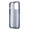 کاور بی ام دبلیو مدل Tire Stripe Blue Lines And Navy Edges Transparent مناسب برای گوشی موبایل اپل iPhone 13 Pro Max