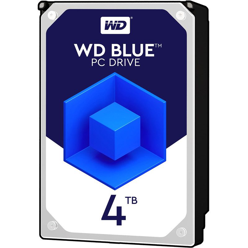 مشخصات، قیمت و خرید هارددیسک اینترنال وسترن دیجیتال مدل Blue WD40EZRZ ظرفیت 4 ترابایت
