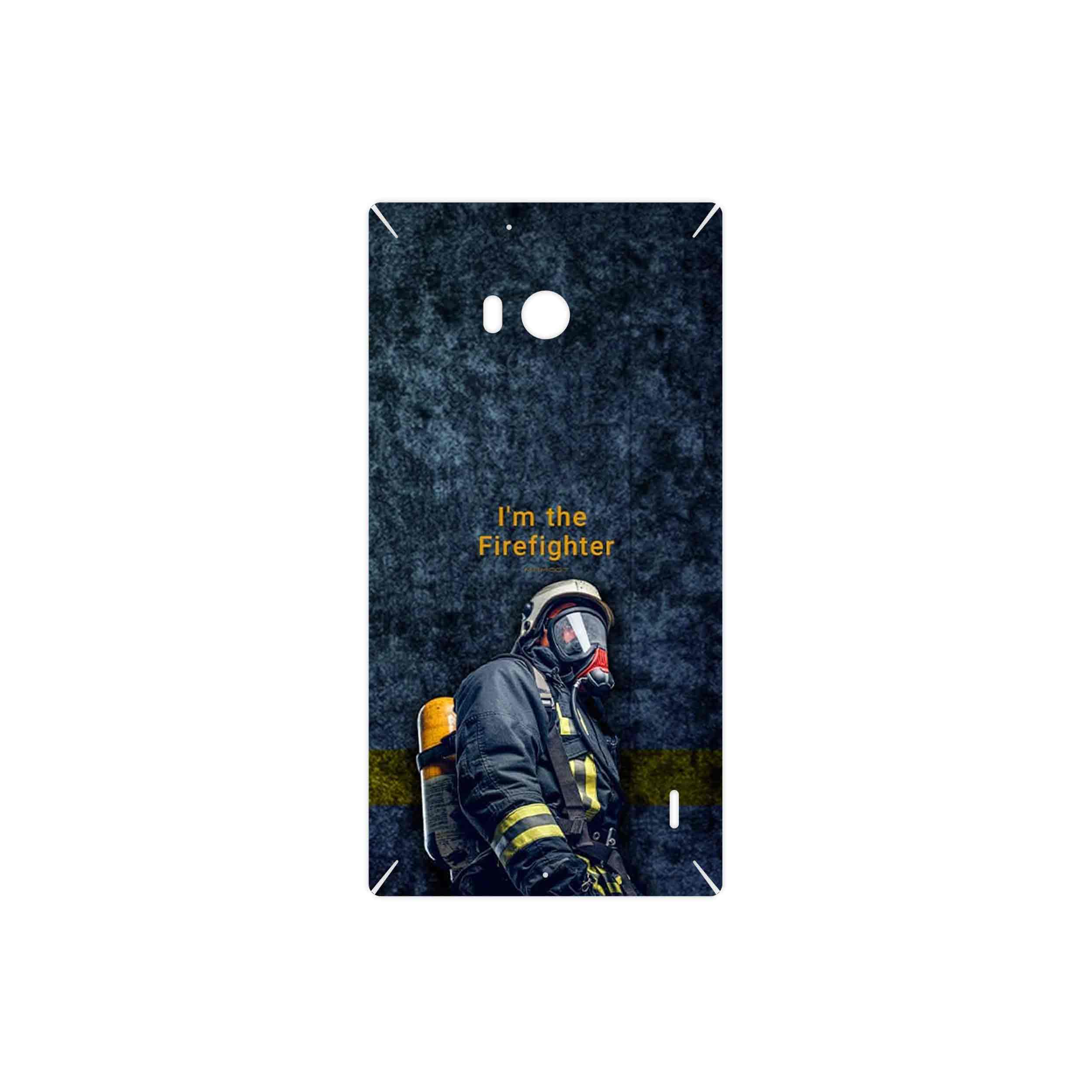 برچسب پوششی ماهوت مدل Firefighter مناسب برای گوشی موبایل نوکیا Lumia 930