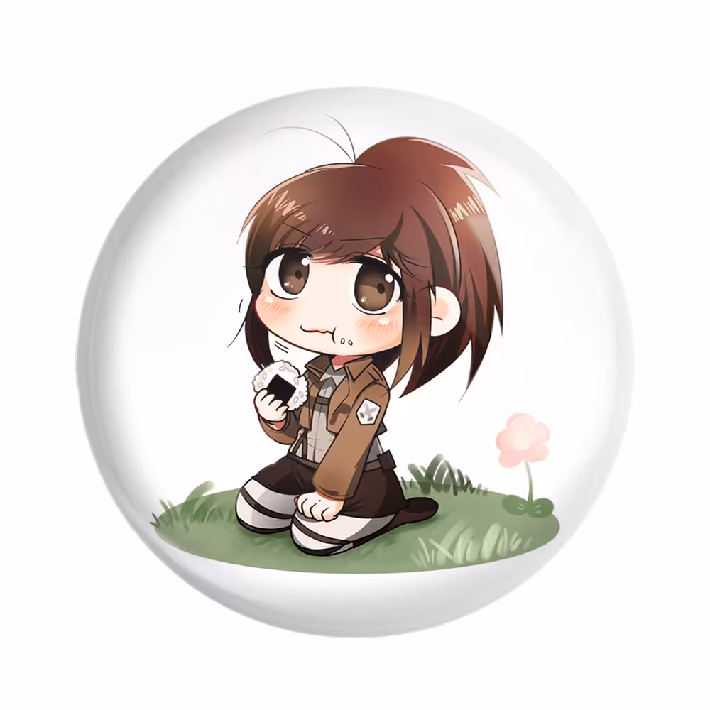 پیکسل خندالو مدل ساشا انیمه اتک آن تایتان کد 18555