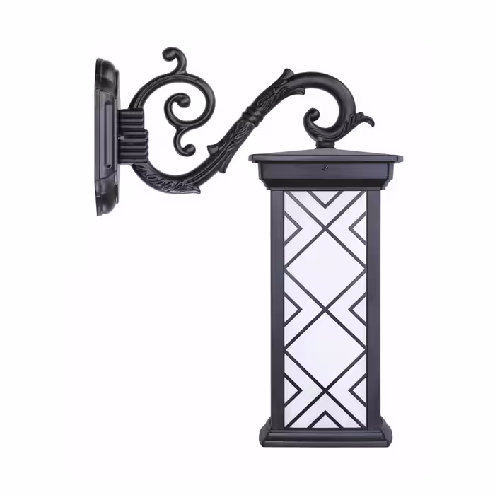 چراغ دیواری حیاطی و پارکی بیتانور مدل درتا بلند طرح دار کد 480221BT
