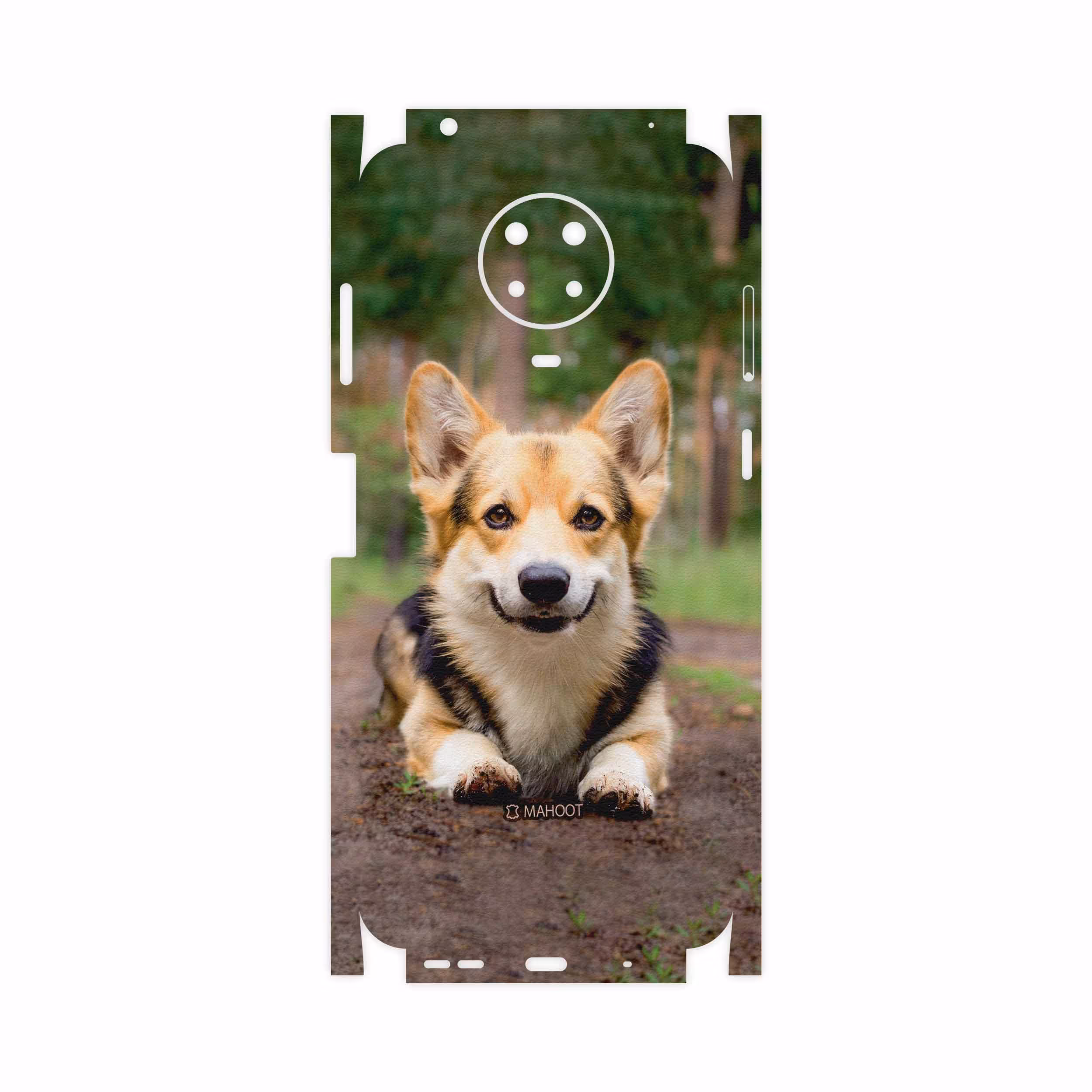 برچسب پوششی ماهوت مدل Dog-2-FullSkin مناسب برای گوشی موبایل نوکیا G20
