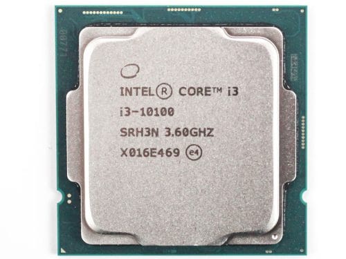 پردازنده Intel Core i3 10100 (تری)
