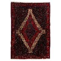 فرش قدیمی دستباف پنج و نیم متری سی پرشیا کد 123219