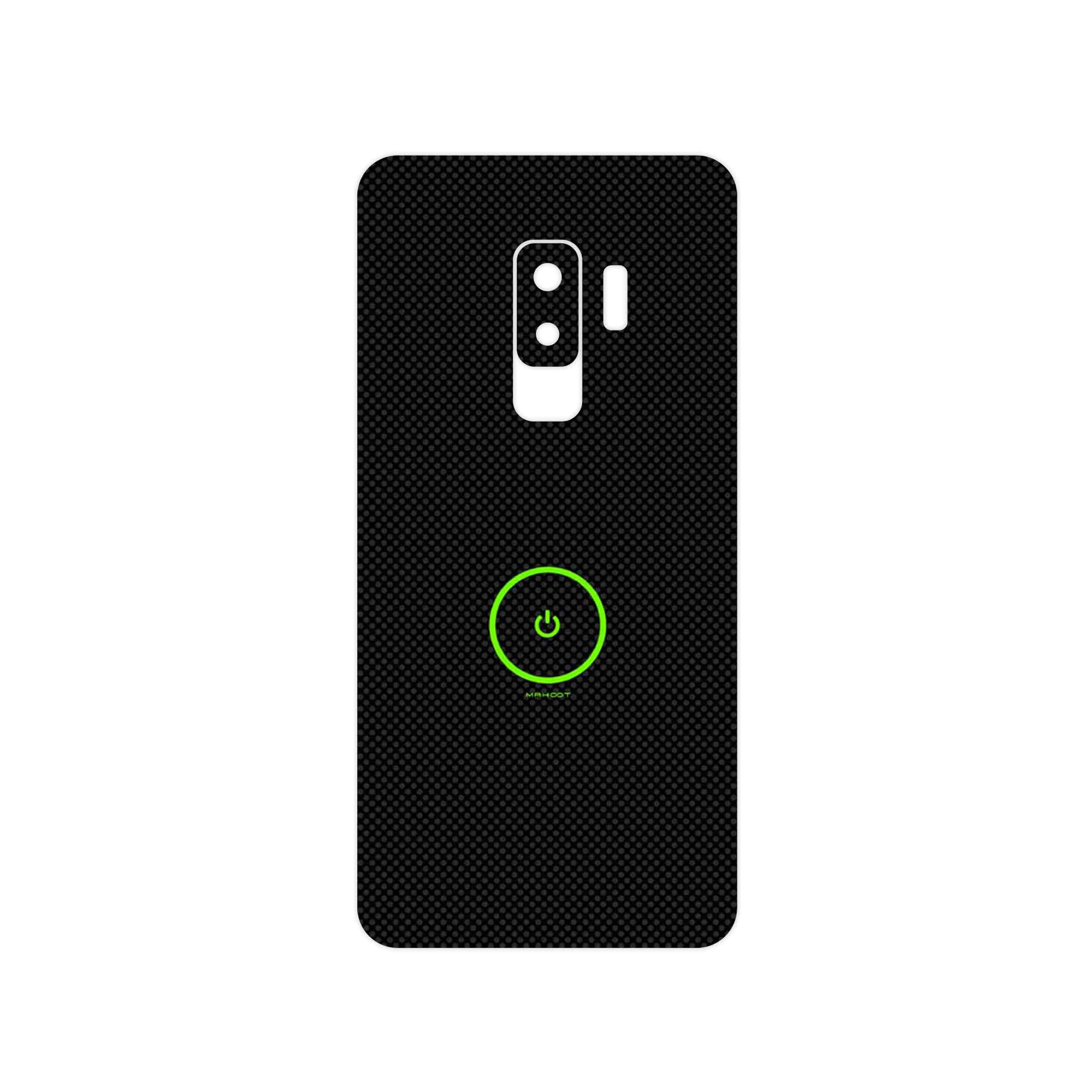 برچسب پوششی ماهوت مدل Minimal Power Button مناسب برای گوشی موبایل سامسونگ Galaxy S9 Plus