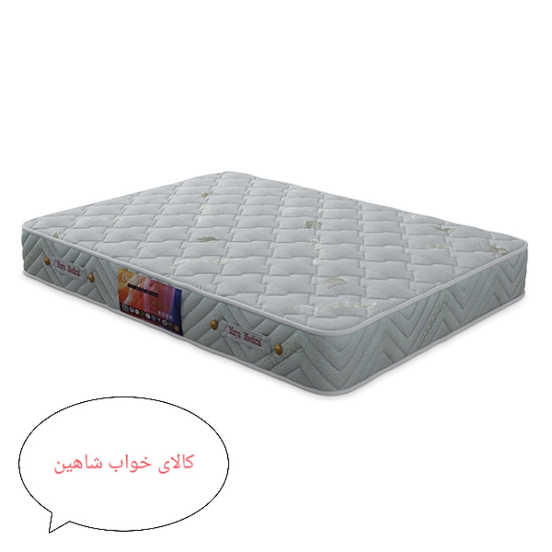 تشک دونفره طبی فنری برند رویال با 10سال ضمانت و قطر 34cm با پارچه ژاکارد