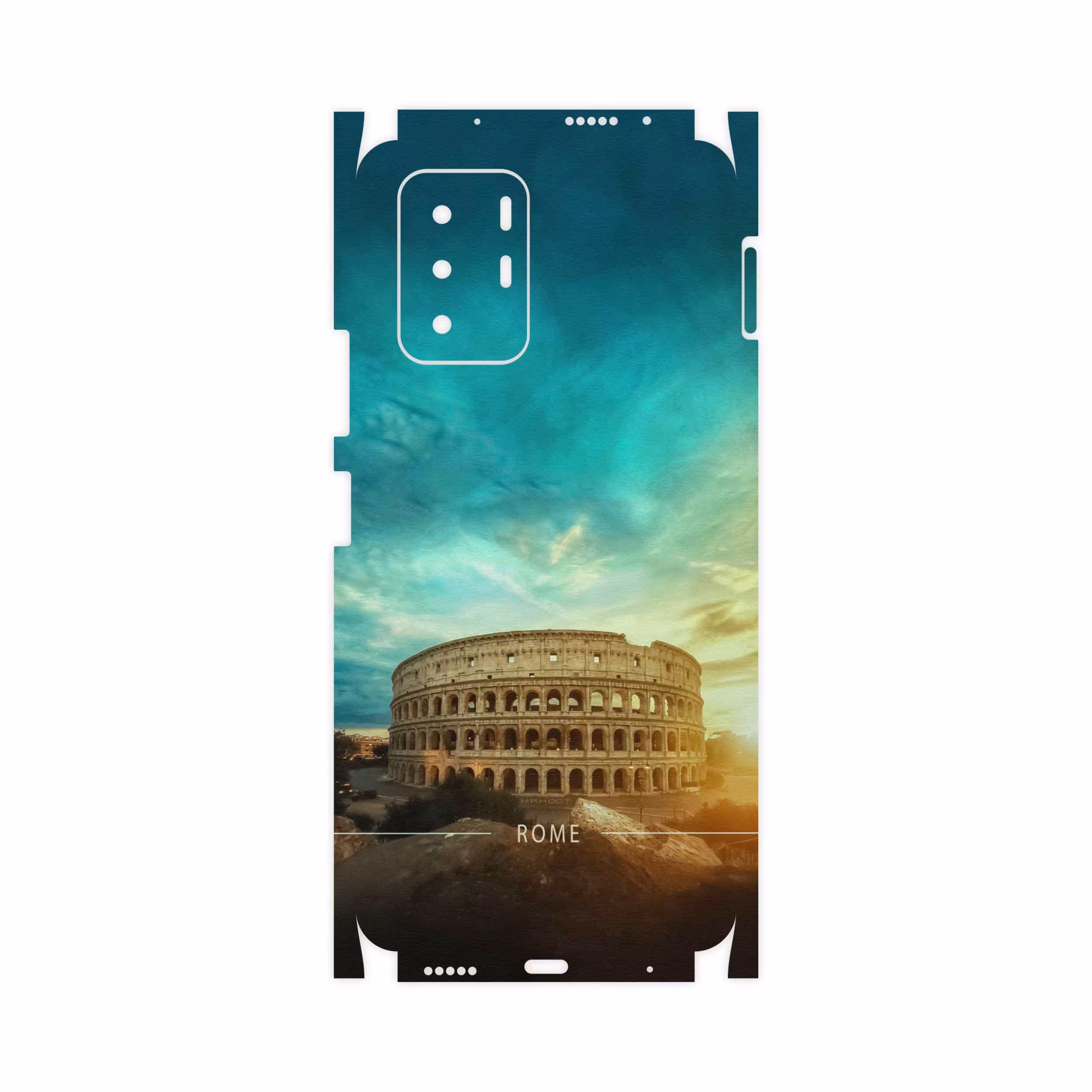 برچسب پوششی ماهوت مدل Rome-City-FullSkin مناسب برای گوشی موبایل شیائومی Redmi Note 10 Pro (China)
