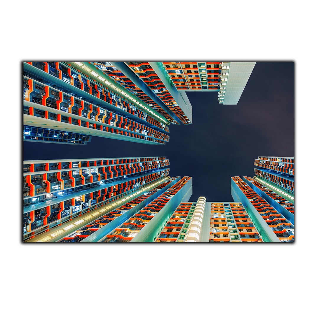 تابلو شاسی بکلیت طرح پرسپکتیو منظره شهری مدل SH-S2875