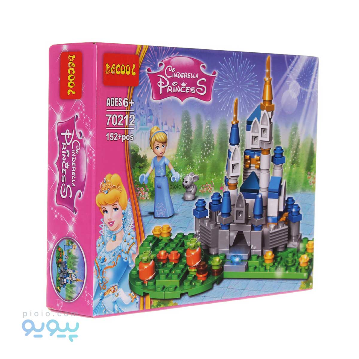 لگو ساختنی دکول مدل 70212 طرح سیندرلا عمده و کارتنی