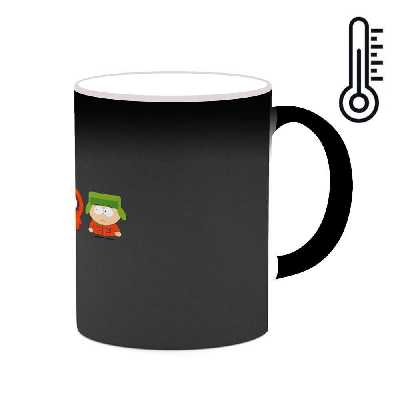 ماگ حرارتی کاکتی طرح کارتون South Park مدل mgh23130