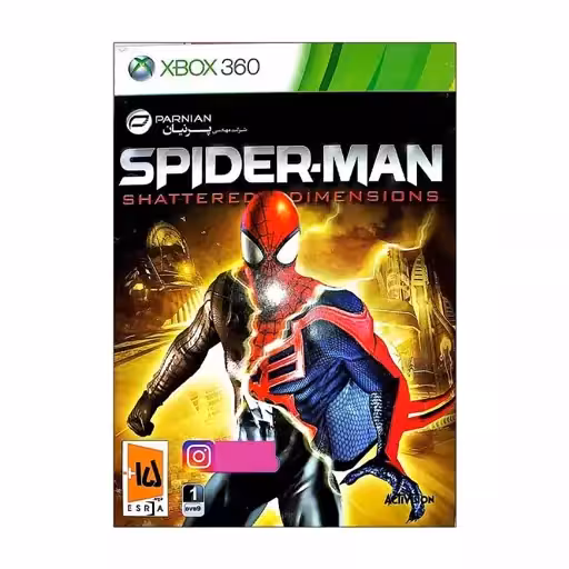 بازی Spider Man Shattered Dimensions مخصوص Xbox360 نشر پرنیان