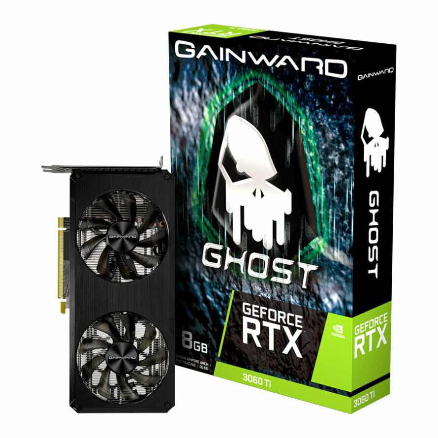 کارت گرافیک گینوارد GeForce RTX 3060 Ti Ghost V1 8GB LHR