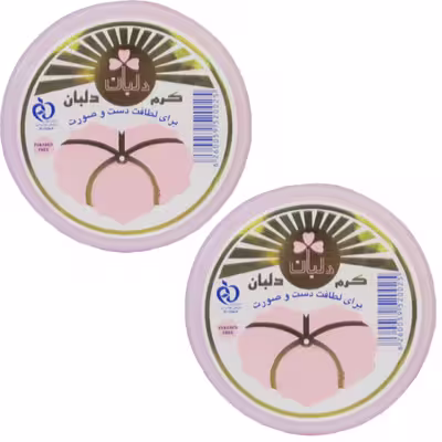 کرم مرطوب کننده دلبان مدل DB02 حجم 90 میلی لیتر مجموعه 2 عددی