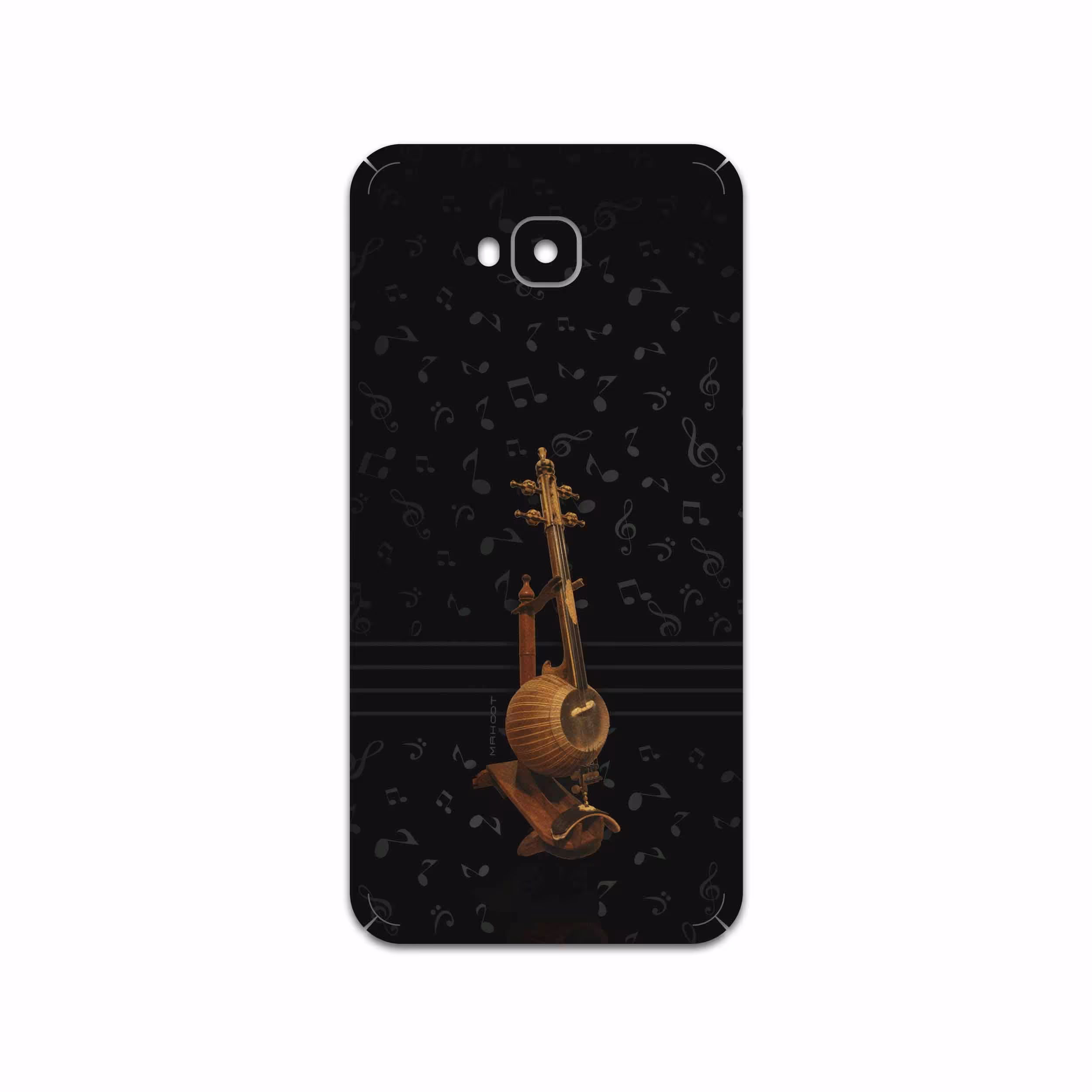 برچسب پوششی ماهوت مدل Persian Fiddle Instrument مناسب برای گوشی موبایل ایسوس Zenfone 4 Selfie