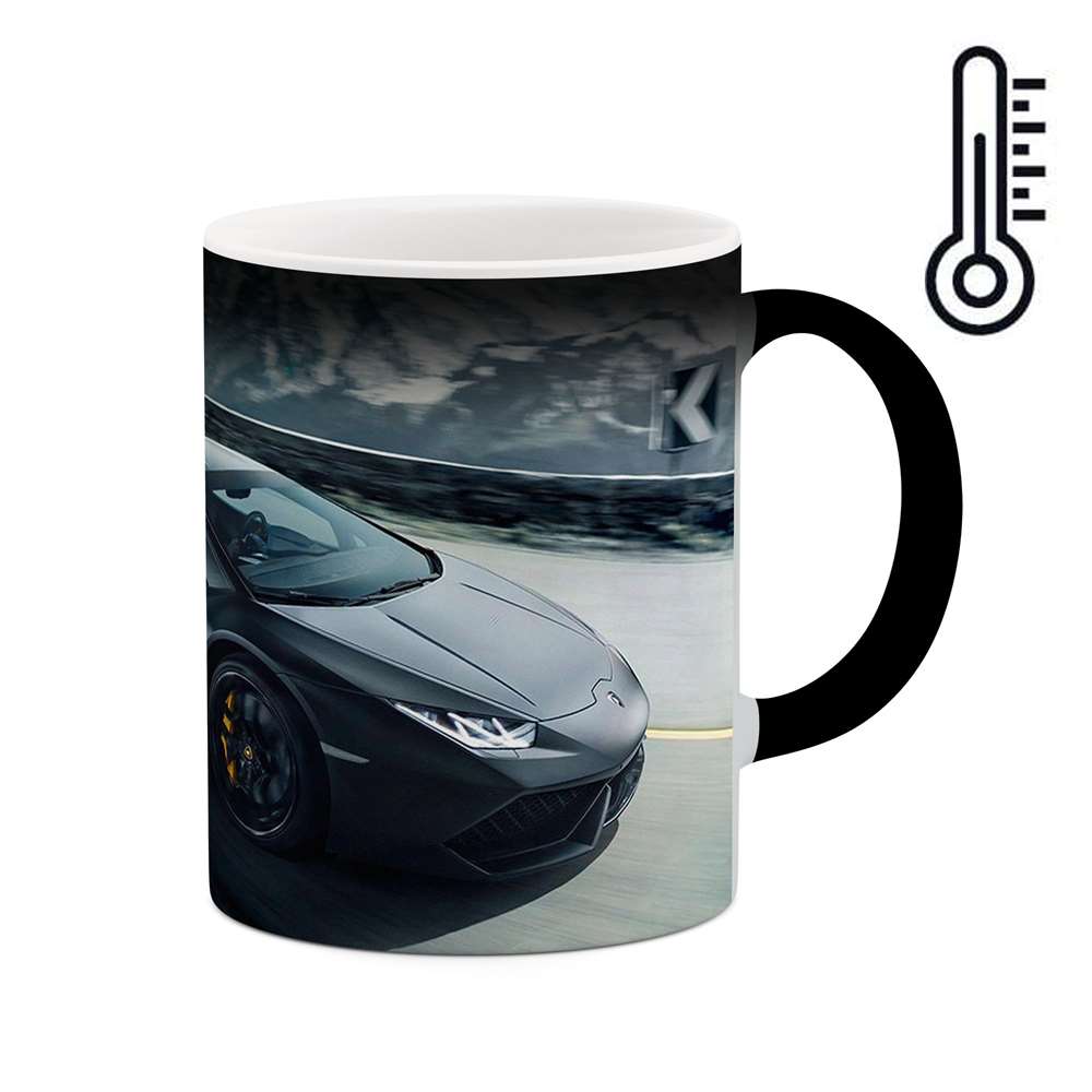 ماگ حرارتی طرح ماشین lamborghini huracan مدل mgph15569