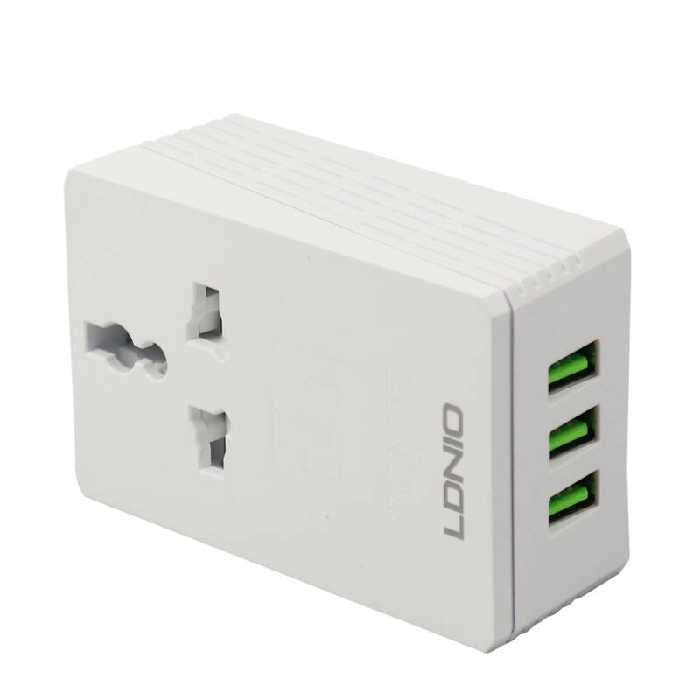 کلگی فست شارژ LDNIO A3306 3Port 3.4A 17W