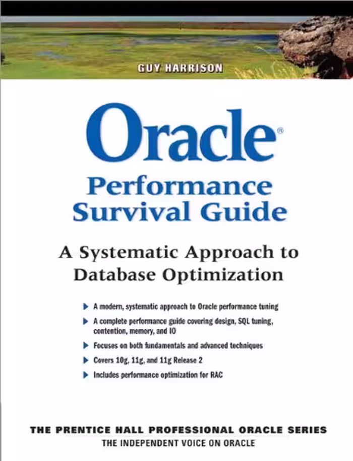 خرید و دانلود نسخه کامل کتاب Oracle Performance Survival Guide: A Systematic Approach to Database Optimization