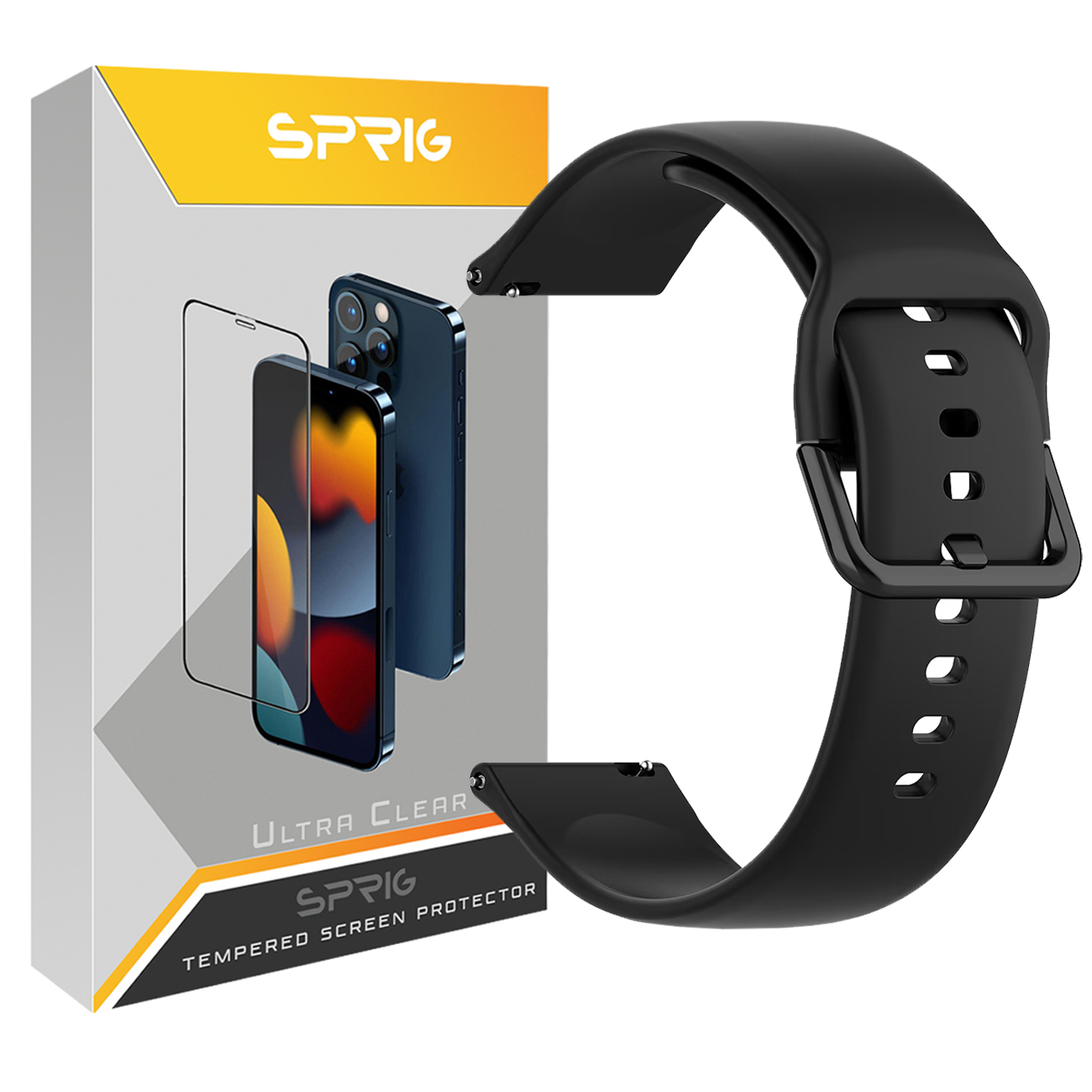 بند اسپریگ مدل SGK-SP مناسب برای ساعت هوشمند شیائومی Amazfit BIP 3 / BIP 3 Pro / GTS 4 mini / GTS 3