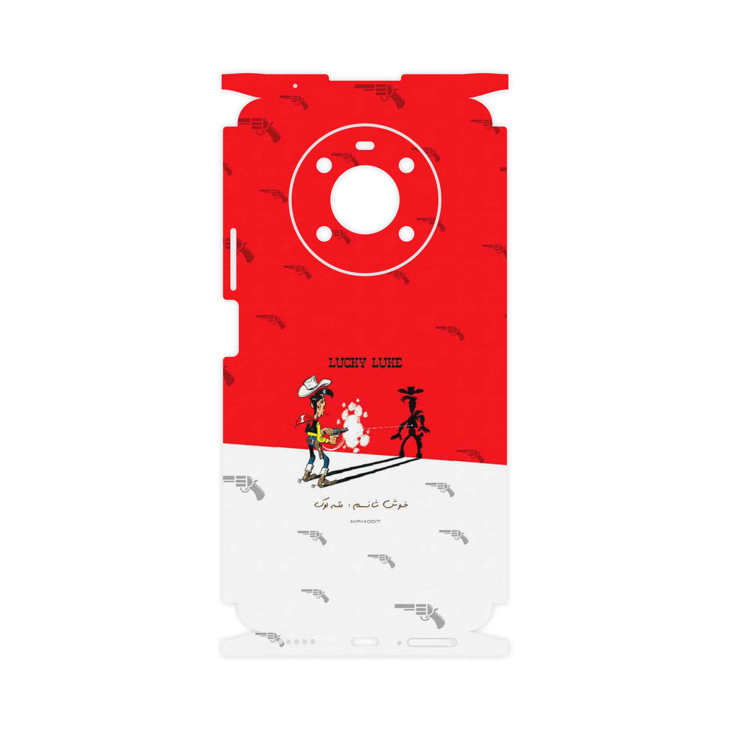 برچسب پوششی ماهوت مدل Lucky Luke-FullSkin مناسب برای گوشی موبایل آنر X9 4G