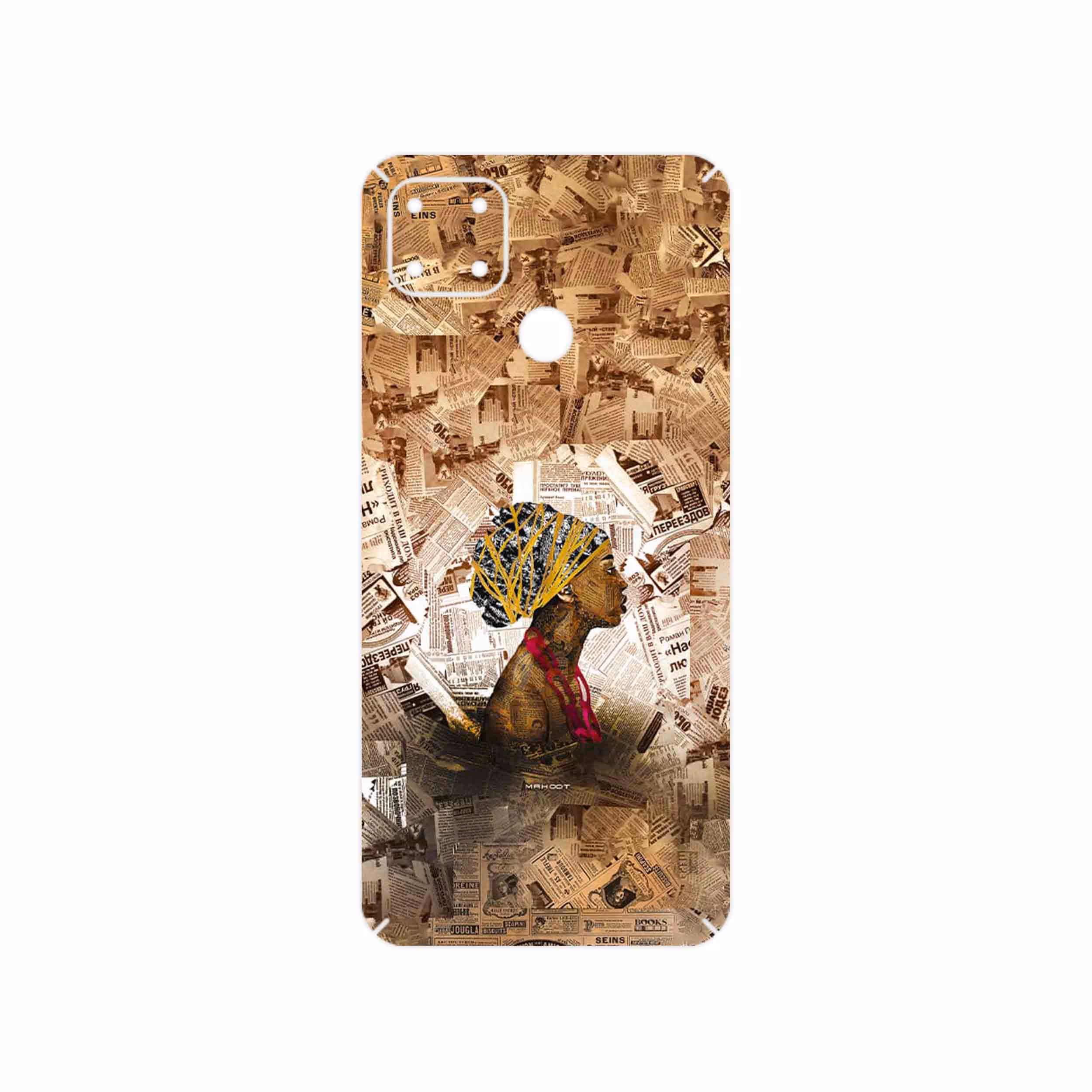 برچسب پوششی ماهوت مدل Collage of African Women مناسب برای گوشی موبایل ریلمی C25s