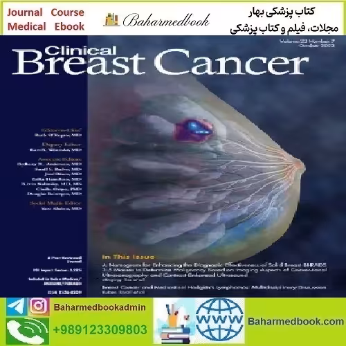 Clinical Breast Cancer Volume 23 Issue 1 to 7 2023 TRU