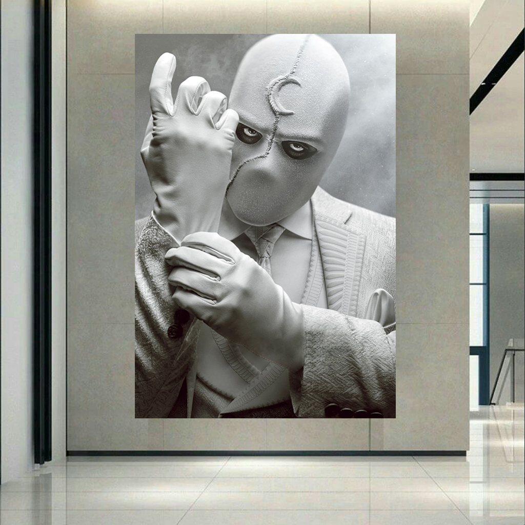 تابلو بوم طرح سریال مدل Moon Knight کد AR2584