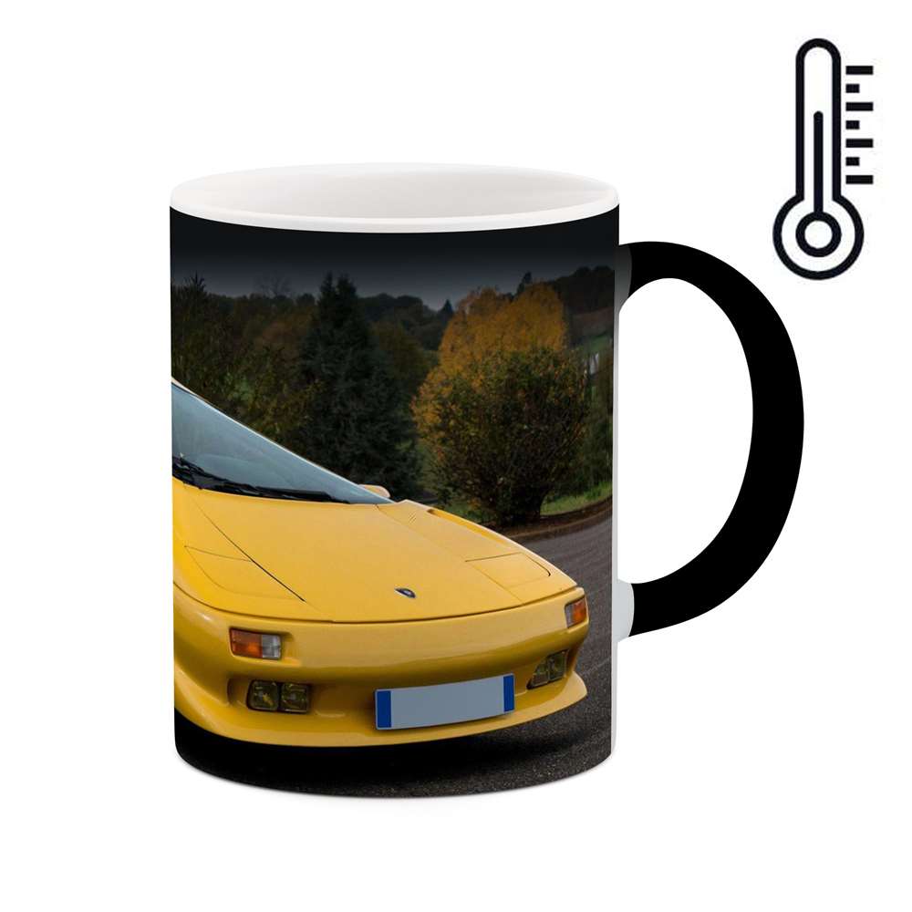 ماگ حرارتی طرح ماشین Lamborghini diablo مدل mgph15669