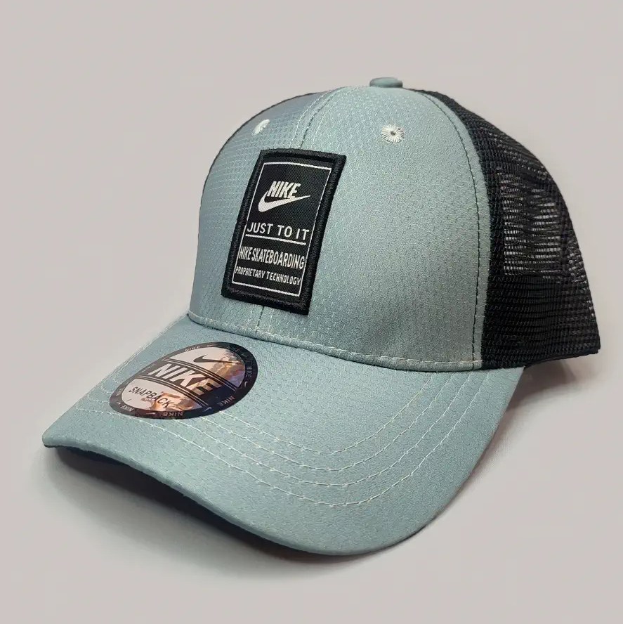 کلاه کپ Nike آبی پشت توری کد 6853