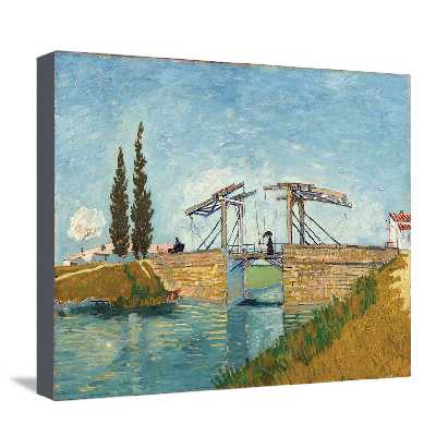 تابلو نقاشی طرح پل لنگلوئیس شهر آرل کد 1035