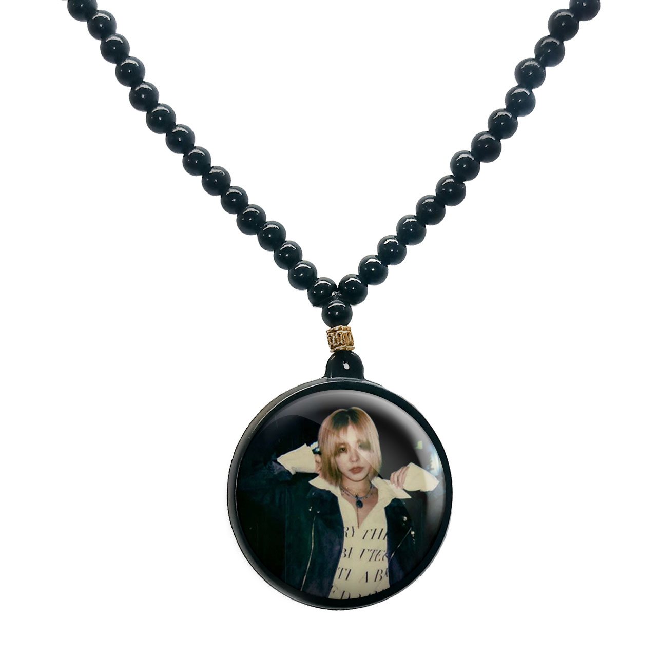 گردنبند پرمانه طرح mamamoo کد pmd.13437 مدل دو طرفه