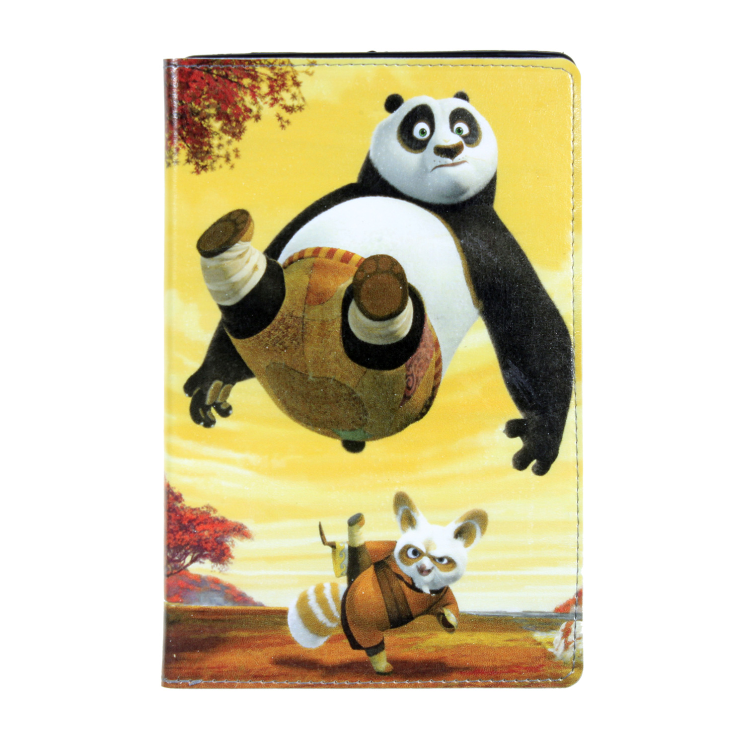 کیف کلاسوری مدل پاندا کنگ فوکار کارتونی کد TKA مناسب برای تبلت سامسونگ Galaxy Tab A7 T505