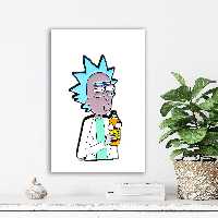 تابلو شاسی آتریسا مدل ریک اند مورتیRick and Morty