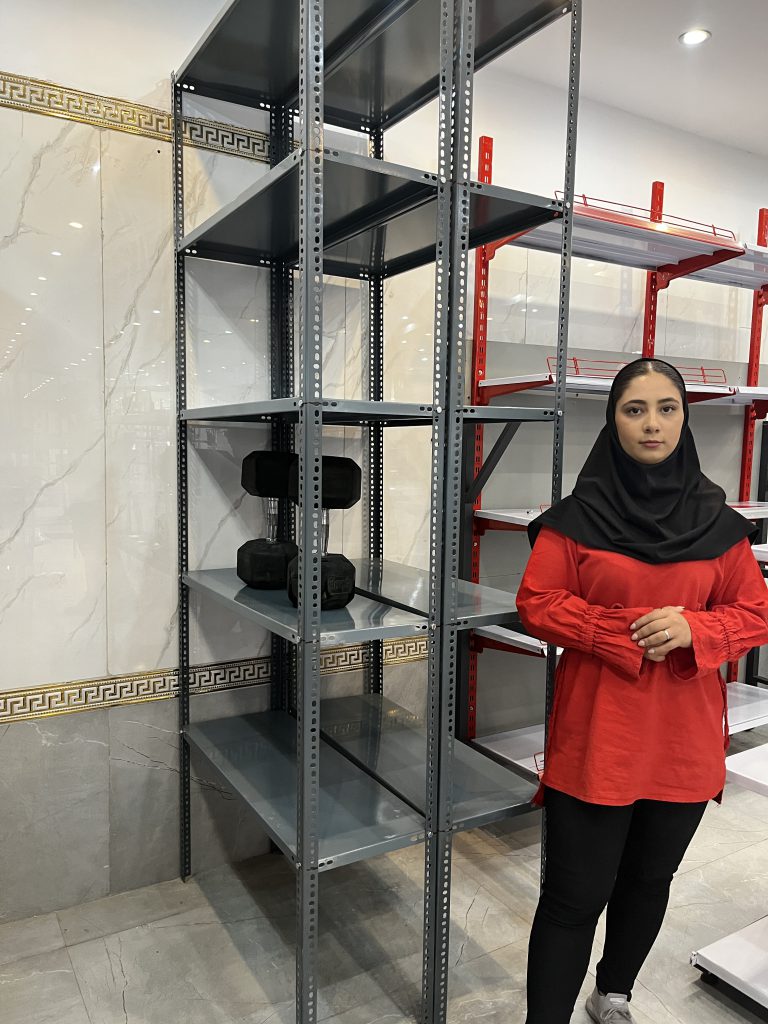 خرید و قیمت ست قفسه انباری 5 طبقه سایز 95x40 ارتفاع 250 - قفسه‌بندی وکیلی