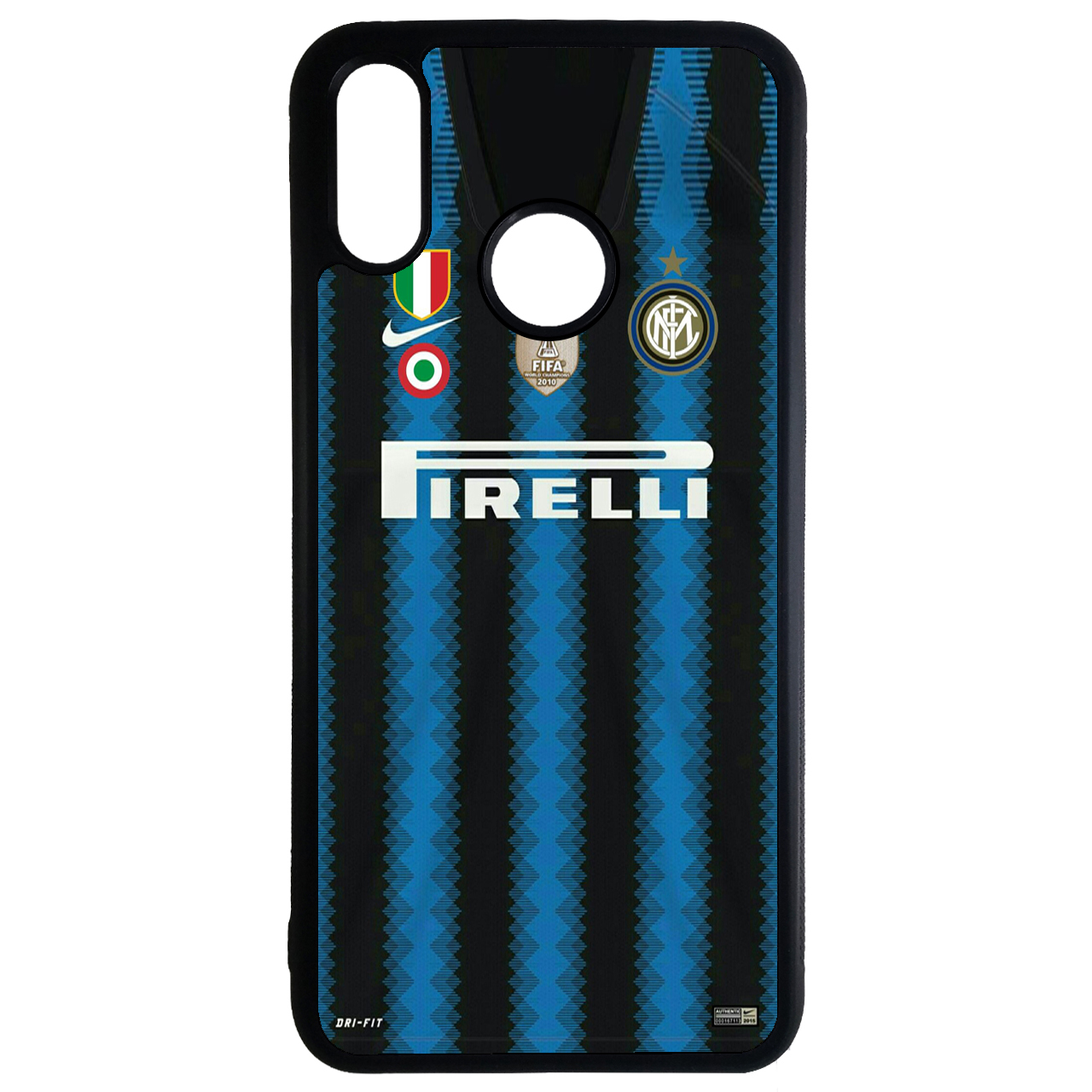 کاور طرح لباس تیم اینتر میلان کد 110486 مناسب برای گوشی موبایل سامسونگ galaxy a40