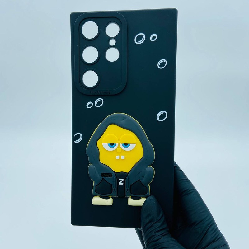 کاور فشن مدل باب اسفنجی مناسب برای گوشی موبایل سامسونگ GALAXY S23 ULTRA