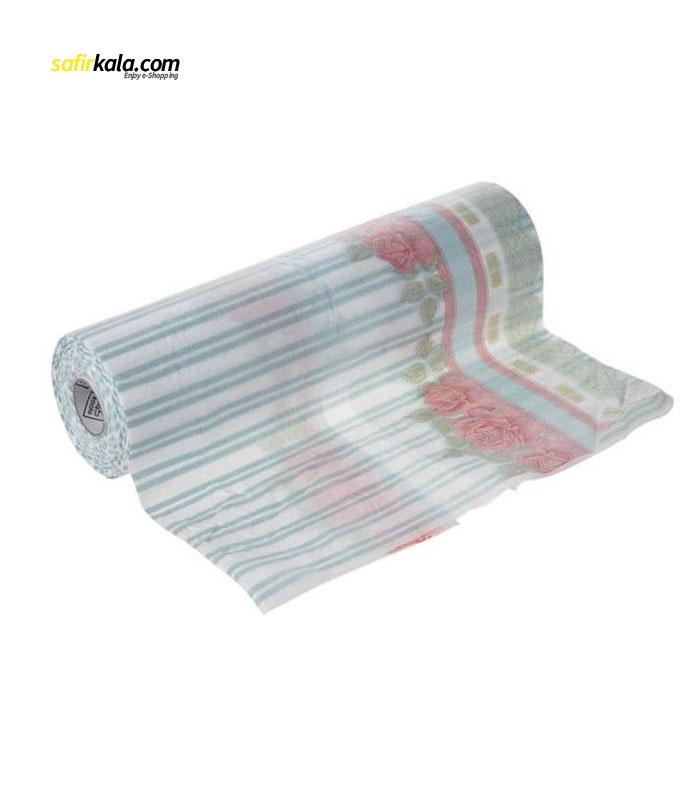 سفره یکبار مصرف کوالا مدل Cotton طرح خانه رویایی رول 10 متری