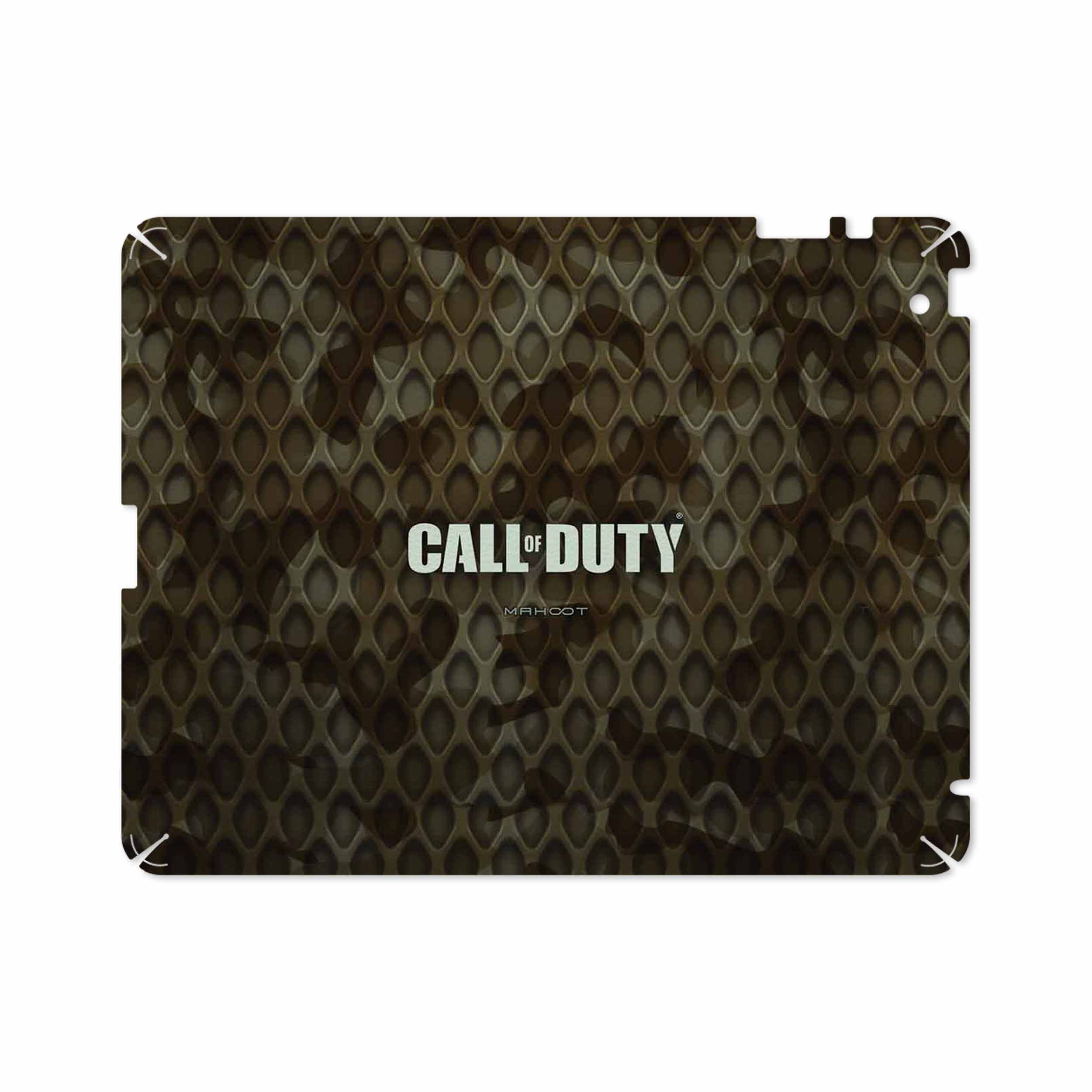 برچسب پوششی ماهوت مدل Call-of-Duty-Game مناسب برای تبلت اپل iPad 2 2011 A1397