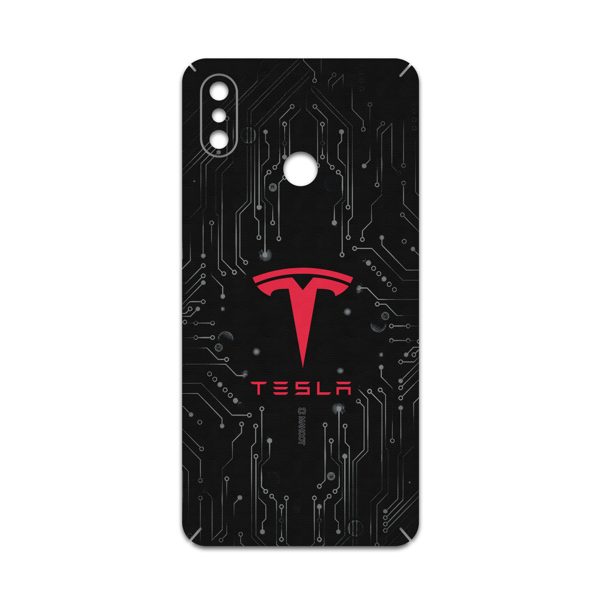برچسب پوششی ماهوت مدل TESLA-Motors مناسب برای گوشی موبایل شیائومی Mi Max 3