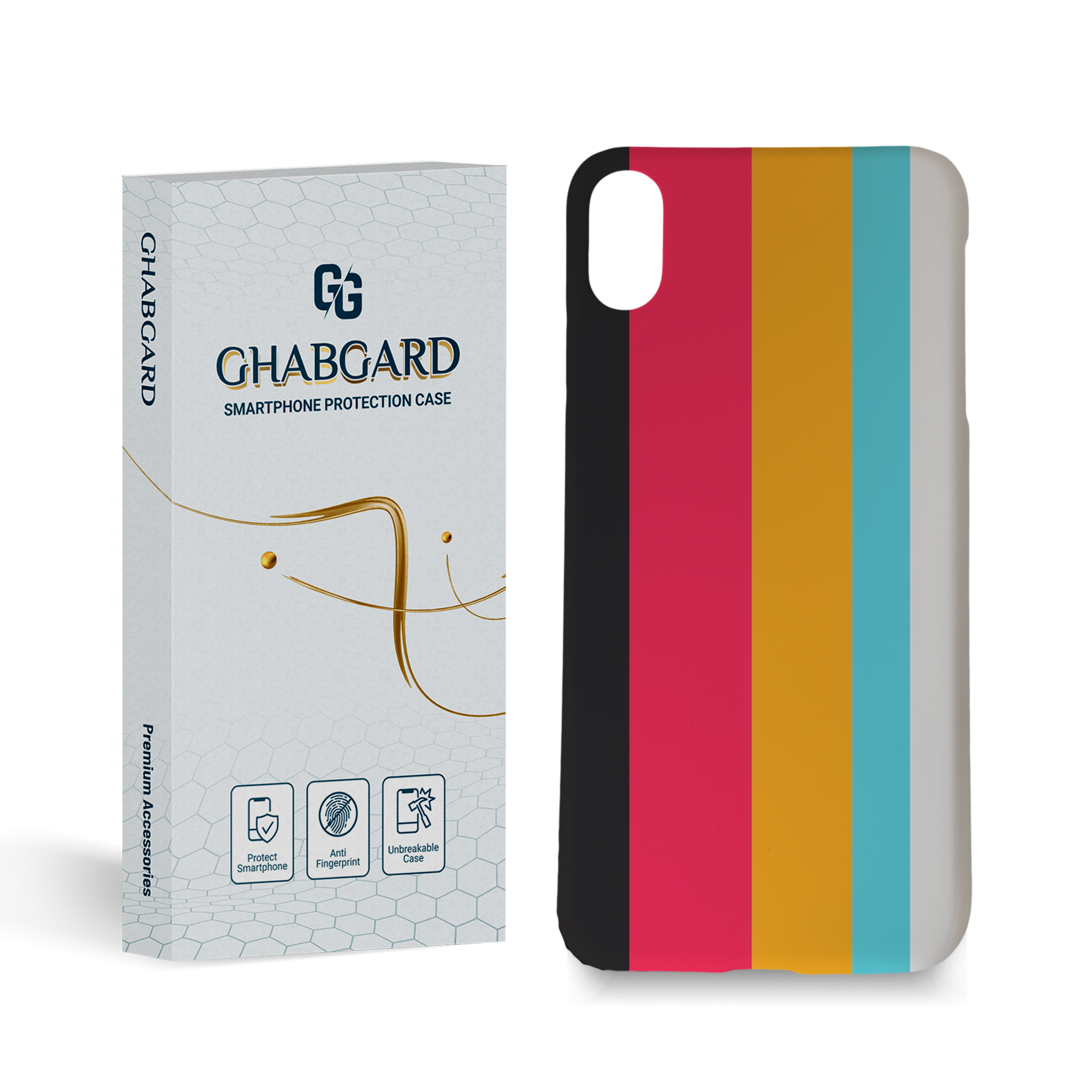  کاور قاب گارد مدل ساده مناسب برای گوشی موبایل اپل iphone xsmax 