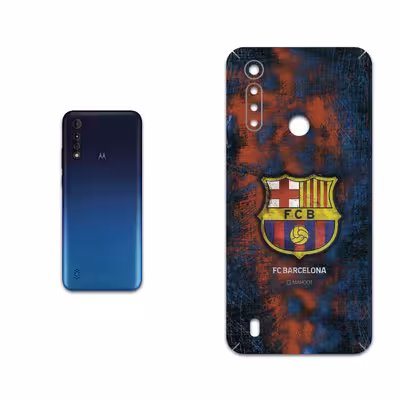 برچسب پوششی ماهوت مدل BARCELONA-FC-2 مناسب برای گوشی موبایل موتورولا Moto e6 Plus